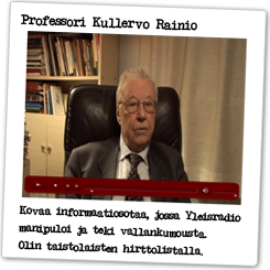 Reporadio - Videohaastattelu Kullervo Rainio